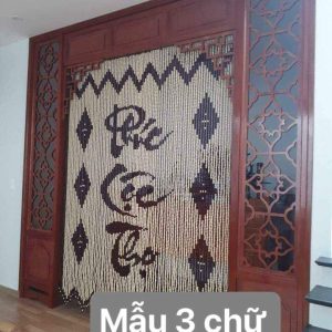 Mành hạt gỗ
